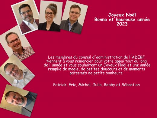 Voeux 2022-2023 du CA